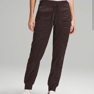 Brown Lululemon Dance Studio Joggers size 6 in excellent condition!